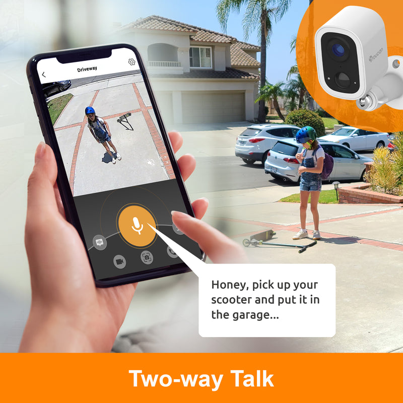 Toucan Wireless Security Camera S4 3-Pack