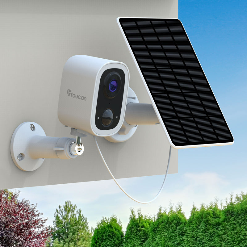 Toucan Solar Panel Charger work for the Wireless Security Camera S4 (SKU: TWC400S)